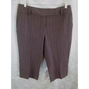 Apt 9 Maxwell Capri Pants Size 16 NWT Striped